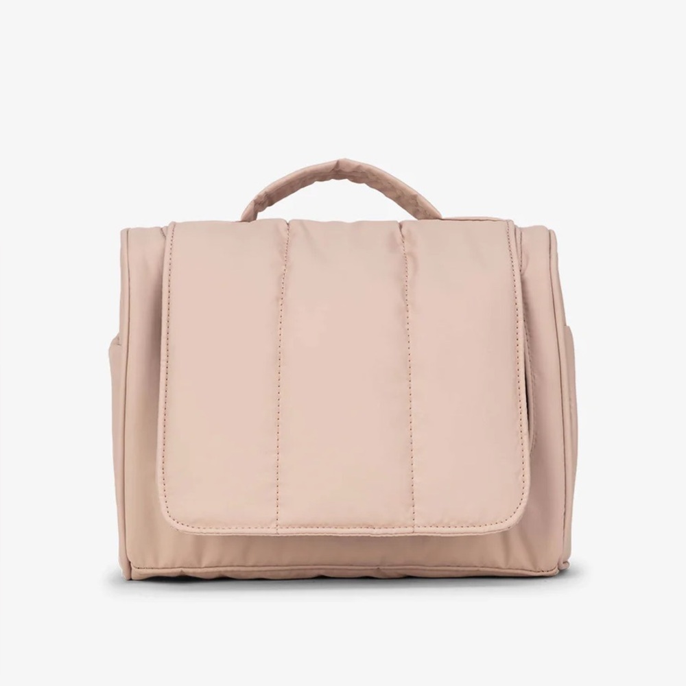 CALPAK: Luka Hanging Toiletry Bag in Rose Quartz - BRAND NEW